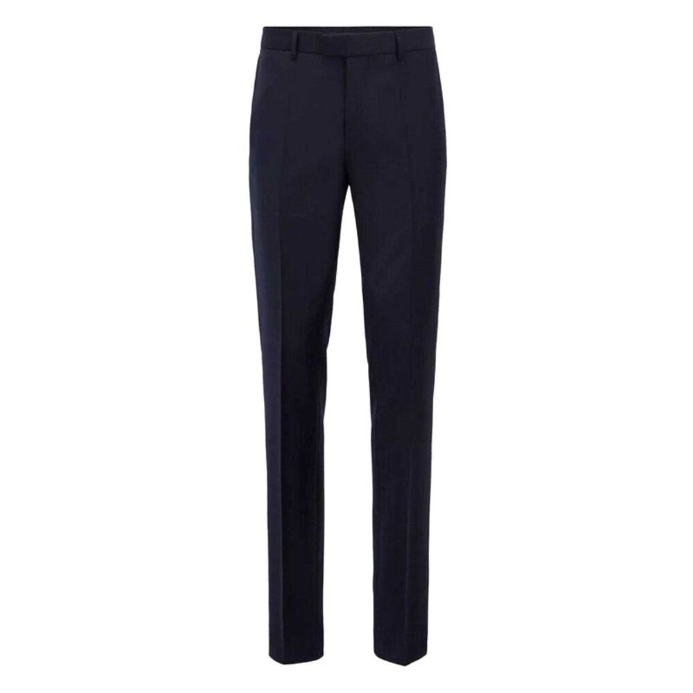 Boss Mens Lone Regular Formal Trousers / Navy